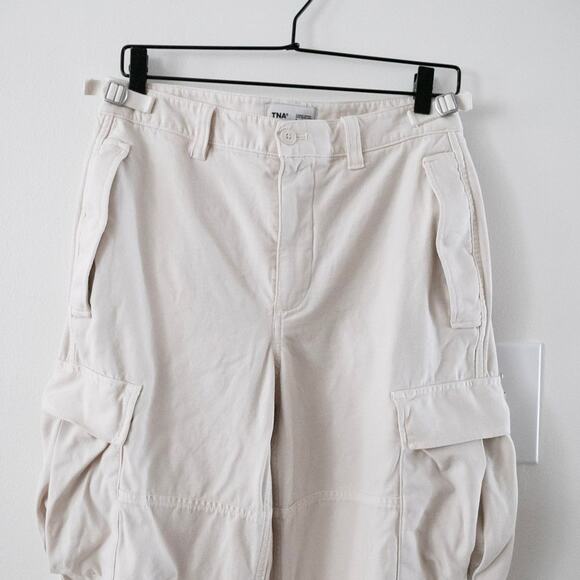 Aritzia TNA New Supply Relaxed Mid-Rise Cargo Pants Women's Size 8 - Picture 4 of 8